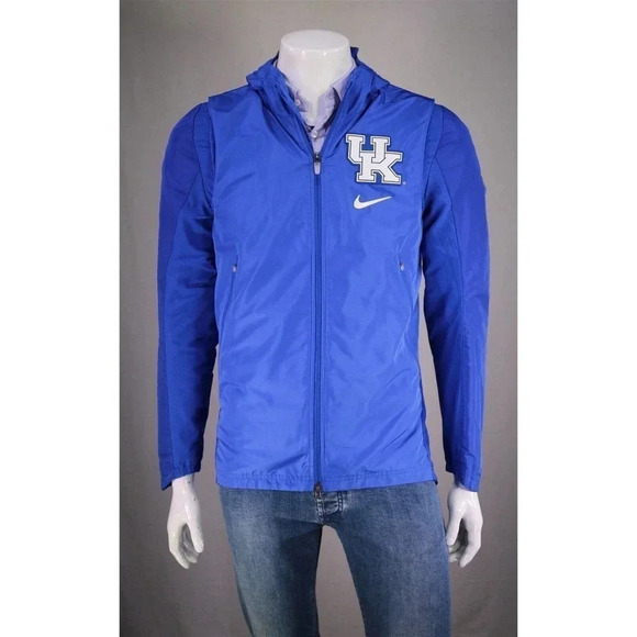 Kentucky Wildcats Nike Hyper Elite On-Court Basketball Full-Zip Hooded Jacket~ S - Picture 4 of 15